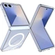 Захисний чохол UniCase AirBag MagSafe (FF) для Samsung Galaxy Flip 7 - Clear - зображення 2