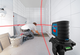 Профессиональный лазерный нивелир Bosch Professional GLL 2 с держателем MM 2 : два красных луча, 10 м (0601063A01) - изображение 6