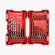 Профессиональный набор бит и сверл Milwaukee SHOCKWAVE RedHEX TiN 39 шт (4932479854) SDRT_54932479854 - изображение 2