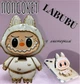 Попсокет держатель подставка для телефона с зеркалом Лабубу Labubu монстрик белый (AN)34250 - изображение 1