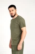 Футболка спортивна чоловіча ARMANI EA7 (3DPT39-PJTJZ-1846/24) Хакі M - изображение 4