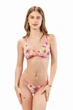 Комплект женский бюстгальтер с мягкой чашкой и стринги из сеточки Felisiya Lingerie Разноцветный 2007+221-001с905 L - изображение 2