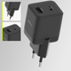 Ładowarka sieciowa Allity GaN PD QC ATC-01-30WAC 1x USB-C 1x USB-A 30W Black (5906667550153) - obraz 5