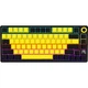 Клавіатура бездротова Lorgar KBP7075W Pro Black-Yellow (LRG-KBP7075W-YL-US) - зображення 1