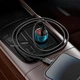 Адаптер автомобільний Hoco Type-C to Lightning Cable Leader dual-port Car charger with digital display set Z50 |1USB/1Type-C, 48W/3A, PD/QC| Колір metal-grey - зображення 7