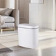 Мусорное ведро сенсорное овальное Mixxus Flat-TC0109 White 9 л цвет белый (MI7074) - изображение 3
