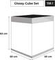 Акваріумний набір Aquael Clossy Cube ST 50 D&N 135 L Сірий (5905546340960) - зображення 8