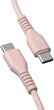 Кабель Qualo USB Type-C – USB Type-C 1.5 м Pink (5907457773097) - зображення 3