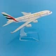 Модель пассажирский самолет Airbus A380 Emirates 1:400 - изображение 3