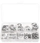 Шайбы Плоские Stainless Flat Washer DIN 125 (М2 - М10) Набор 180 шт - изображение 3