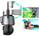 Уличная Wi-Fi IP-камера 8MP P11-QQ6 двойная оптика черная защита от воды IP66 - изображение 2