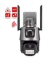 Уличная Wi-Fi IP-камера 8MP P11-QQ6 двойная оптика черная защита от воды IP66 - изображение 5