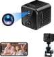 Мини-камера S6 для видеонаблюдения 4K Ultra HD поддержка 4G и Wi-Fi 2.4G внутренняя чёрная - изображение 7