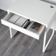 Письмовий стіл IKEA MICKE 73 x 50 см Білий - зображення 6