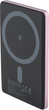 Powerbank Qualo QMPB5-US-15-09 5000 mAh 15W Pink - obraz 1