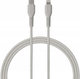 Кабель Qualo USB Type-C – Lightning 1.5 м Grey (5907457773127) - зображення 1