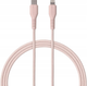 Кабель Qualo USB Type-C – Lightning 1.5 м Pink (5907457773134) - зображення 1
