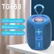 Bluetooth-колонка TG658 з RGB ПІДСВІЧУВАННЯМ, speakerphone, радіо, blue - изображение 2