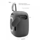 Портативна Bluetooth-колонка TG 659 BT/USB/TF/FM 5W з ремінцем Чорна - зображення 2