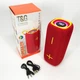 Портативна колонка TG 654 red 8W з підсвічуванням - изображение 3