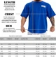 Футболка Big Sam 3379 синяя, размер 3XL - изображение 5