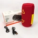 Bluetooth-колонка TG657 з RGB підсвічуванням 1500 mAh. Колір: червоний - изображение 2