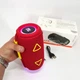 Bluetooth-колонка TG657 з RGB підсвічуванням 1500 mAh. Колір: червоний - изображение 4