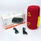 Bluetooth-колонка TG657 з RGB підсвічуванням 1500 mAh. Колір: червоний - изображение 9