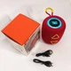 Портативна колонка TG 655 red 5W з RGB - изображение 11