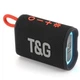 Портативна колонка TG-396 black Bluetooth - изображение 3