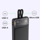 Powerbank Qualo QTPB10-LD-23-01 10000 mAh 23W Black - obraz 7