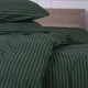 Простынь на резинке MirSon Ranforce Elite 17-0612 Stripe Emerald 90 х 190 см (2200008201319) - изображение 2