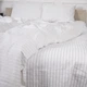 Пододеяльник Mirson Бязь 17-0605 Stripe White 175x210 см (2200008053024) - изображение 4