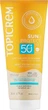 Увлажняющее солнцезащитное молочко для тела SPF50+ - Topicrem Sun Protect Moisturuzung Sun Milk 200ml (1367407-16750665) - изображение 2