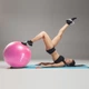 Мяч для фитнеса (фитбол) Cornix 85 см Anti-Burst XR-0251 Pink - изображение 2