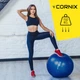 Мяч для фитнеса (фитбол) Cornix 65 см Anti-Burst XR-0021 Blue - изображение 8