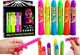 Zestaw do malowania twarzy LEAN Toys z pisakami kredkami neonowymi fluorescencyjnymi 6 szt 20927 (5905991034698) - obraz 2