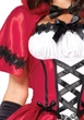 Женский Костюм красной шапочки Leg Avenue Gothic Riding Hood Красный L (SO9124) - изображение 13