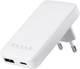 Ładowarka sieciowa Qualo GaNultra slim USB-A USB-C PD 45W White (5907457773226) - obraz 2