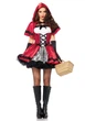 Женский Костюм красной шапочки Leg Avenue Gothic Riding Hood Красный S (SO9122) - изображение 7