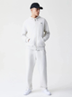 Bluza męska rozpinana streetwear z kapturem New Era Ne Premium Essential 60752360 2XL Jasnoszara (0198976883052) - obraz 3