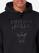 Bluza męska z kapturem kangurka New Era NBA Regular Bulls 60505434 S Czarna (0197883645760) - obraz 3