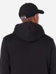Bluza męska z kapturem kangurka New Era NBA Regular Heat 60505424 M Czarna (0197883645159) - obraz 4