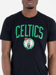 T-shirt męski bawełniany New Era Celtics 60505459 2XL Czarny (0197883644237) - obraz 3