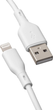 Kabel Qualo Recycling USB Type-A – Lightning 1.5 m White (5907457783430) - obraz 3