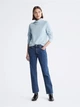 Светр жіночий зимовий Calvin Klein Plush Turtleneck Blue XS Блакитний (891994) - изображение 4