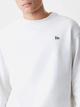 Bluza bez kaptura męska New Era Ne Premium Essential Os Crew 60752357 L Jasnoszara (0198976882765) - obraz 4