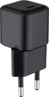 Зарядний пристрій Qualo Nano PD 20W USB-C Black (5907457773240) - зображення 2