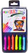 Zestaw kredek do malowania twarzy LEAN Toys 6 szt 20157 (5905991023425) - obraz 1