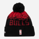 Шапка біні New Era NBA Sport Knit Bulls 12122723 One Size Чорна (0193650537771) - зображення 4